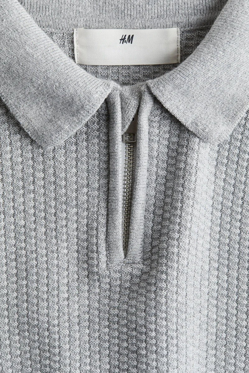 H&M Zip-top polo jumper