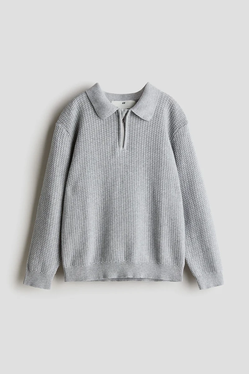 H&M Zip-top polo jumper