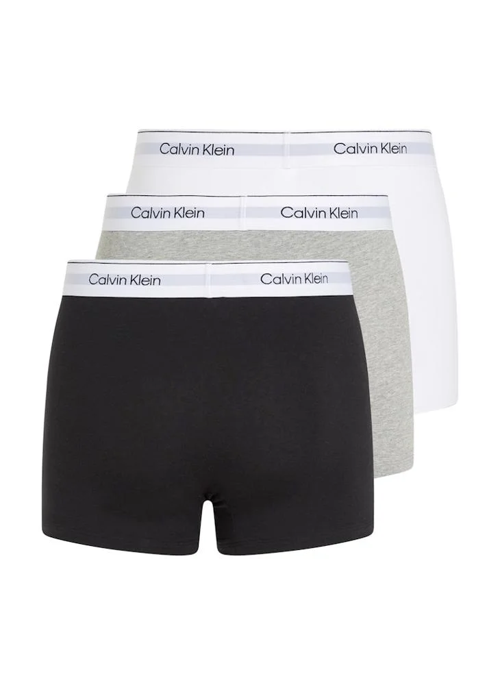 كالفن كلاين 3 Pack Logo Trunks