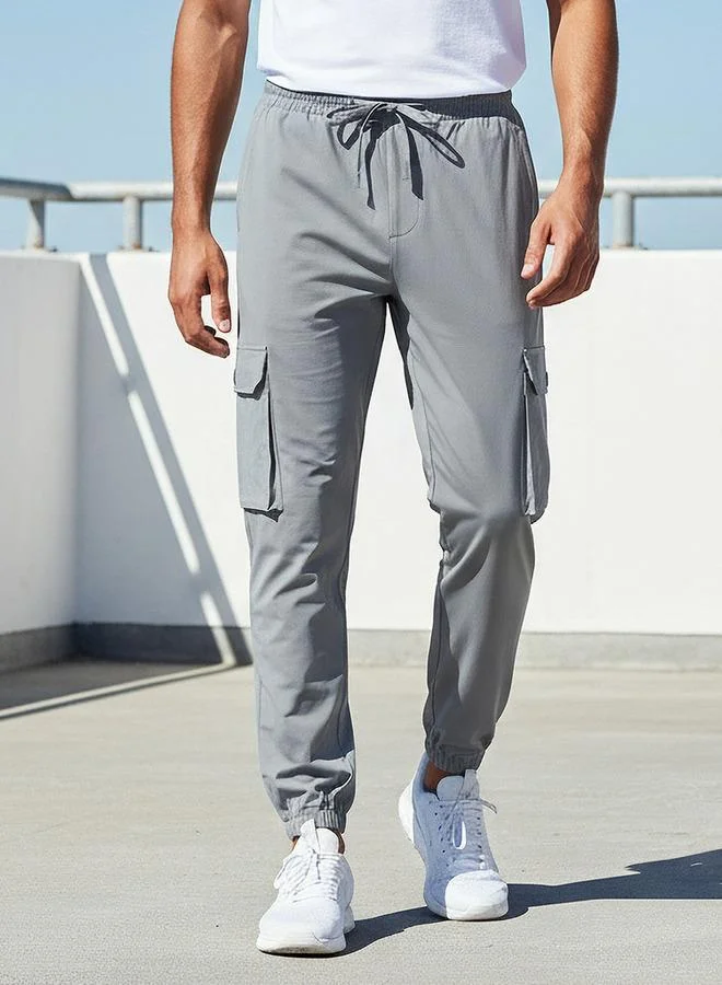 Love Pangolin Men Cargo Joggers with Pockets