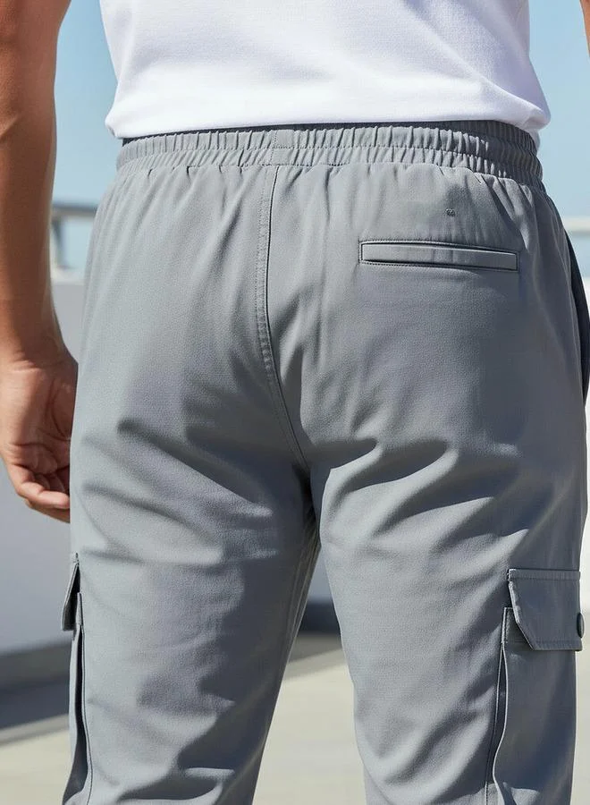 Love Pangolin GREY Love Pangolin Men Cargo Joggers with Pockets for Men | Best Price UAE