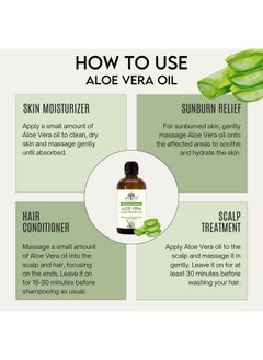 Devinez Aloe Vera Cold Pressed Virgin Oil With Premium Lotion Pump Therapeutic Grade, 100% Pure Natural Oil For Glowing Skin, Body, Hair, Moisturizer, Massage And Aromatherapy (118 Ml)  - Image 4