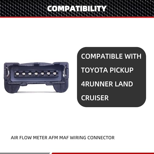 HiSport 2225035050 Mass Air Flow Connector Compatible with Toyota 4Runner 19901995 Pickup 1989 1990 1991 1992 1993 1994 1995 4Cyl 24L Replace 7420055 2225035050 28727 5S2890 - Image 3