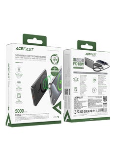 ACEFAST Magnetic Fast Wireless Charge Power Bank M8 PD18W 5000mAh  - Image 3