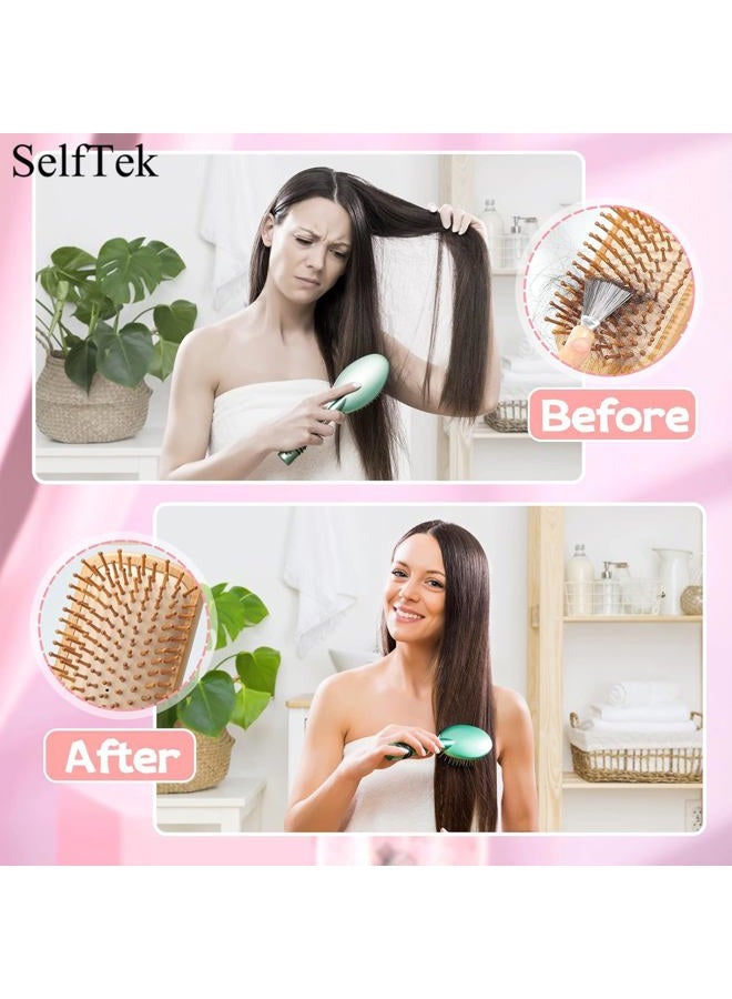 SelfTek أداة تنظيف فرشاة الشعر 4 عبوات لإزالة الشعر والغبار - للاستخدام المنزلي أو في الصالون - Image 3