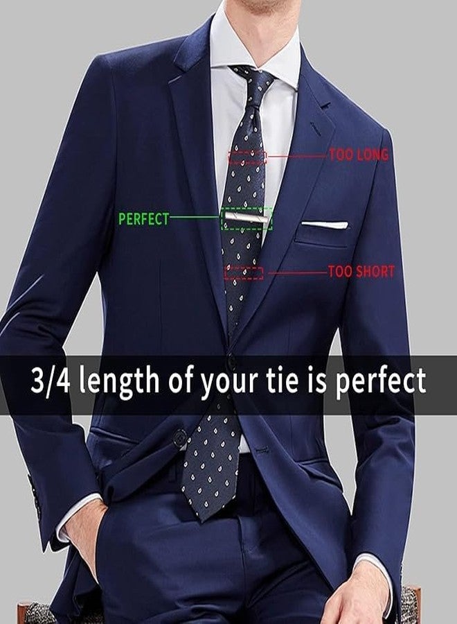 FARIOX Tie Pin, Tie Pin for Men Formal with A Gift Box, Tie Clip for Mens Accessories Stylish, Suits Luxury Metal Plated Necktie Bars with Secure Clasp Gift for Business, Wedding or Daily Life - Image 5