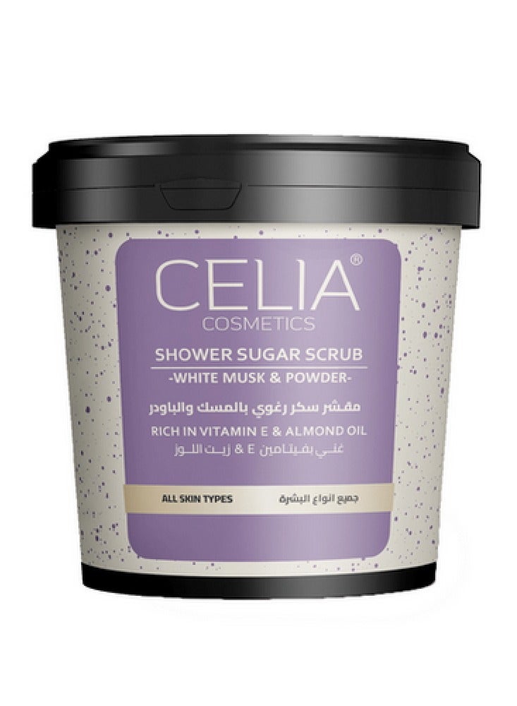 CELIA COSMETICS Celia Foaming Scrub with Sugar, White Musk and Powder 600 g - Image 2