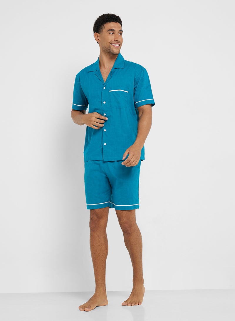 Seventy Five Nightwear T-Shirt & Shorts Sets  - Image 1