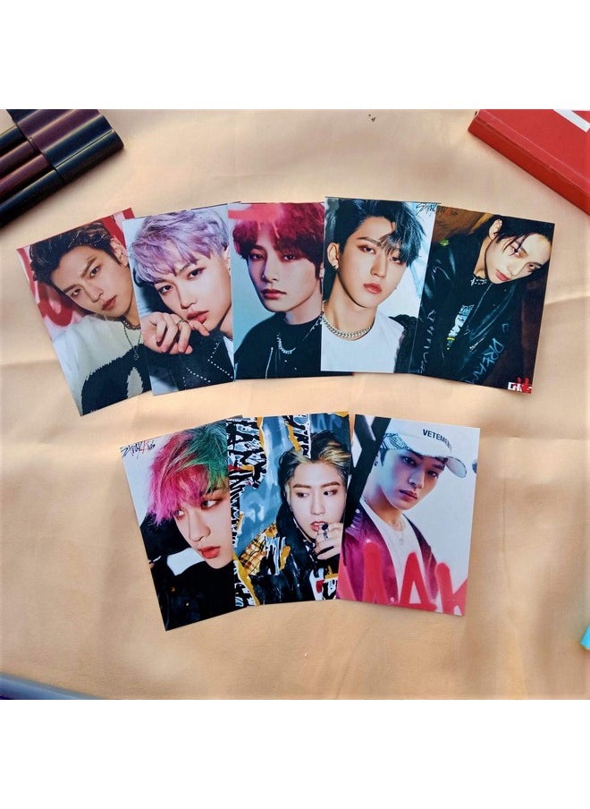 Generic - Stickers Stray Kids Laptop Stickers Kpop GO Live Large Set Collection (Set of 8 + 2 Freebie) Random Kpop Bonus Stickers Sticker Collection from NS Trading - Image 1