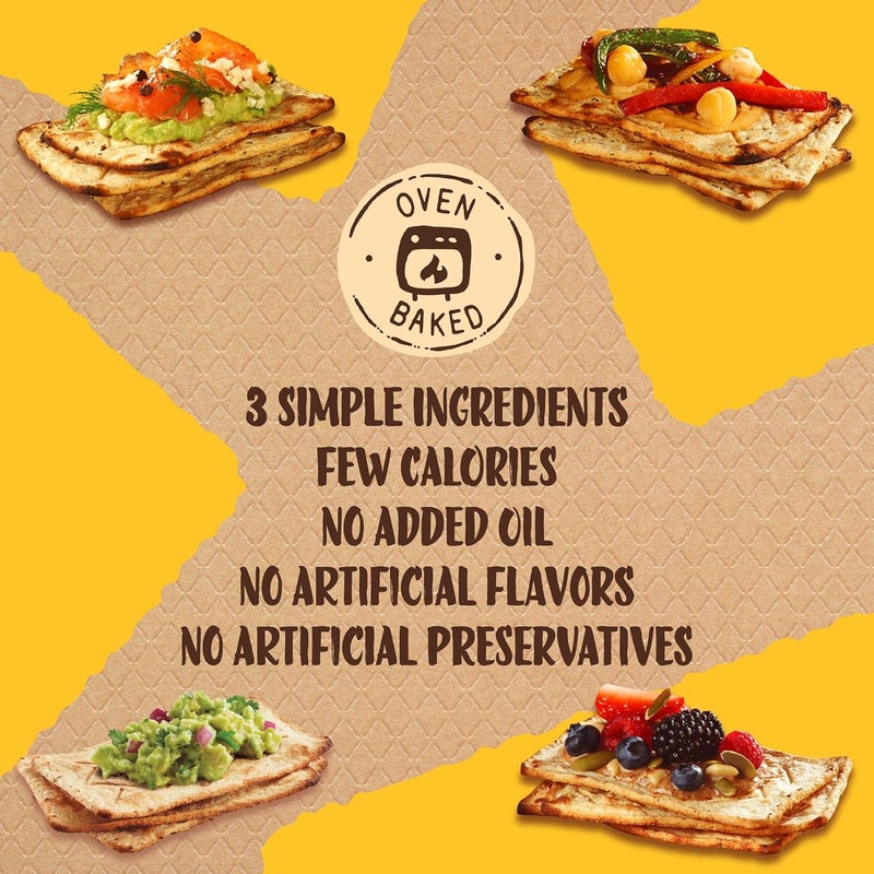 Sanissimo Salmas Salted Oven Baked Corn Crackers - 40 Packs of 3, Gluten Free, Non-GMO, Kosher Certified - Image 4