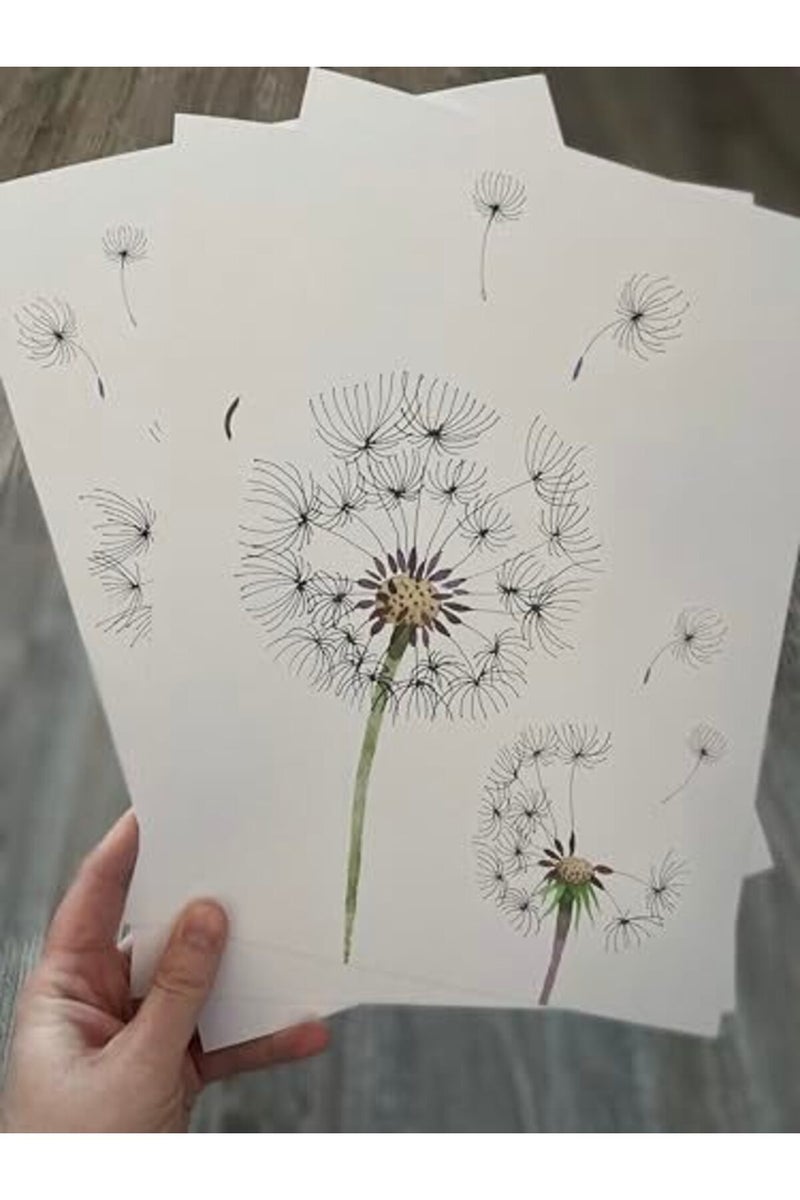Eviepops Prints Eviepops Dandelion Quote Wall Art Set of 3 - Image 2