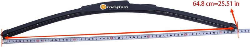 FP FRIDAYPARTS Wiper Arm Blade Kit for CASE Skid Steer Loaders and Compact Track Loaders - Image 4