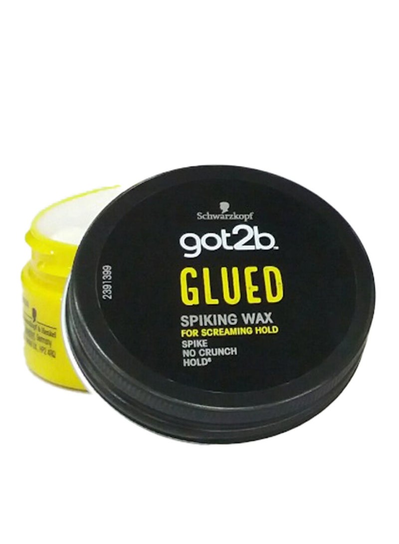 Got2b Glued Extreme Blasting Freeze Spray With Glued Styling Gel and Glued Spiking Wax Combo - Image 5