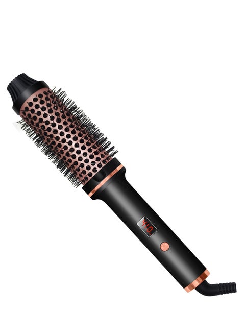 Multifunctional Hot Air Brush Hair Straightener 2 In 1 Portable Hair Dryer Curling Wand Straight Clip