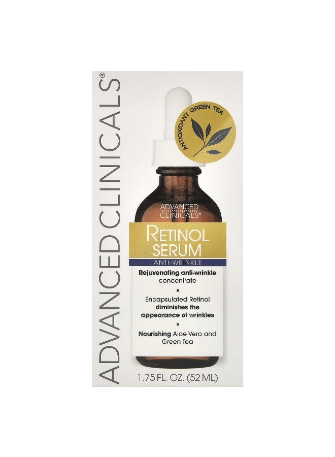 Advanced Clinicals Advanced Clinicals, Retinol Serum, Anti-Wrinkle, 1.75 fl oz (52 ml)  - Image 2