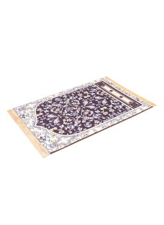 AL SANIDI Memori Foam Prayer Rug Comfortable Foam Prayer Rug Brown Size 80*120 Cm  - Image 3
