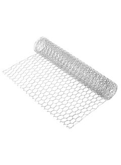 Garden Poultry Chicken Wire Netting Galvanized Animal Fence Barrier Hexagonal Wire Mesh Netting for Craft Projects Home Use and Gardening 13.7 x 39.3 Inches