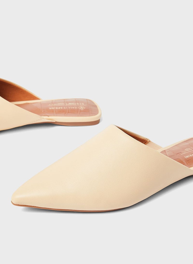 CALL IT SPRING Effortless Pointed Slip Ons - Image 4