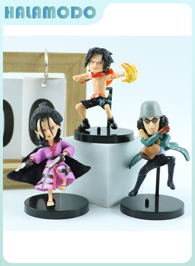 HALAMODO One Piece 6-Piece Mystery Q Version Blind Box Set - Includes Hidden Figure Collection Desktop Decor Gift Box，Every Blind Box Is An Unknown Surprise  - Image 3