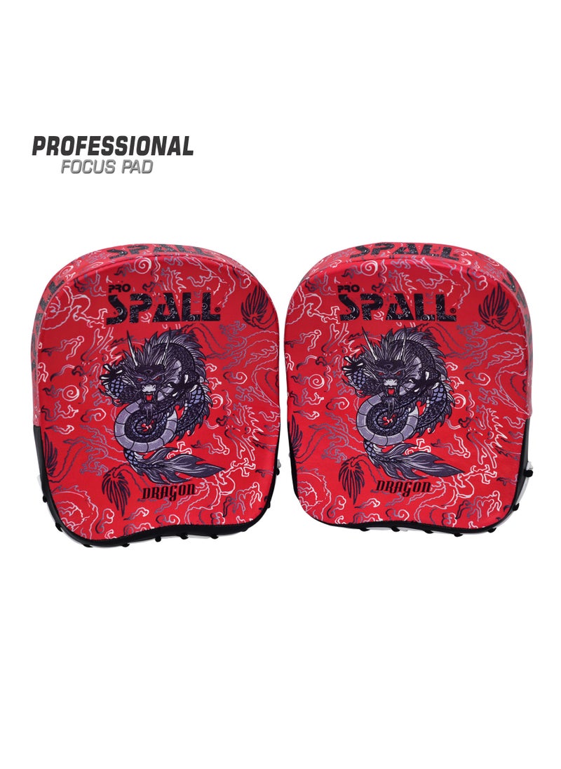 Spall Focus Pad Punching Mitts Curved Target Punch Mitts Sparring Pads Boxing Focus Mitts Training Target Mitts And Pads For Men And Women  - Image 1