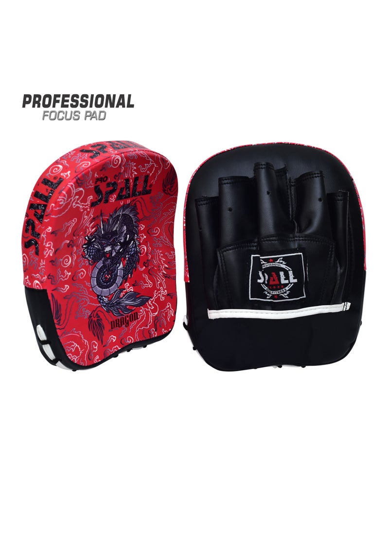 Spall Focus Pad Punching Mitts Curved Target Punch Mitts Sparring Pads Boxing Focus Mitts Training Target Mitts And Pads For Men And Women  - Image 2