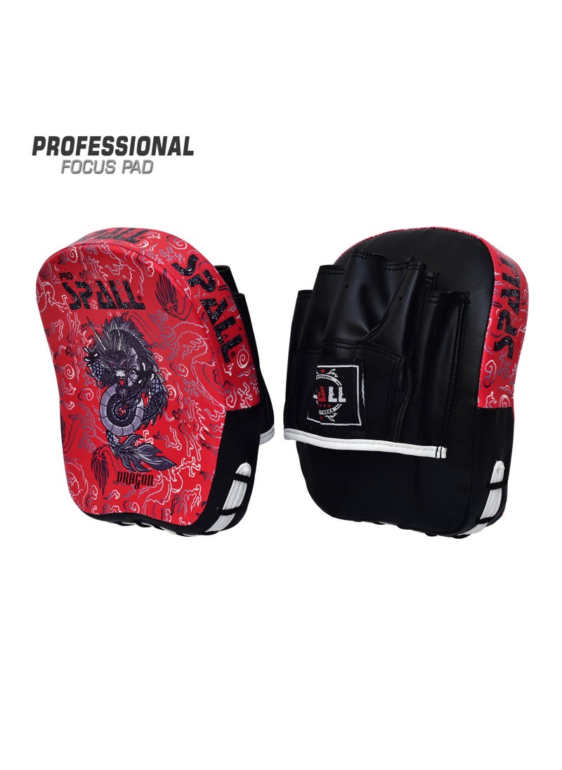 Spall Focus Pad Punching Mitts Curved Target Punch Mitts Sparring Pads Boxing Focus Mitts Training Target Mitts And Pads For Men And Women  - Image 3