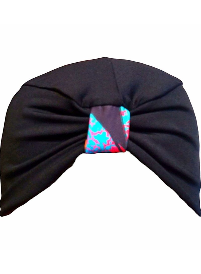Generic Fabric Swim Cap, High Elasticity Swim Cap Keeps Hair Clean and Breathable, Fits Long and Short Hair, One Size Swim Caps for Women and Girls
