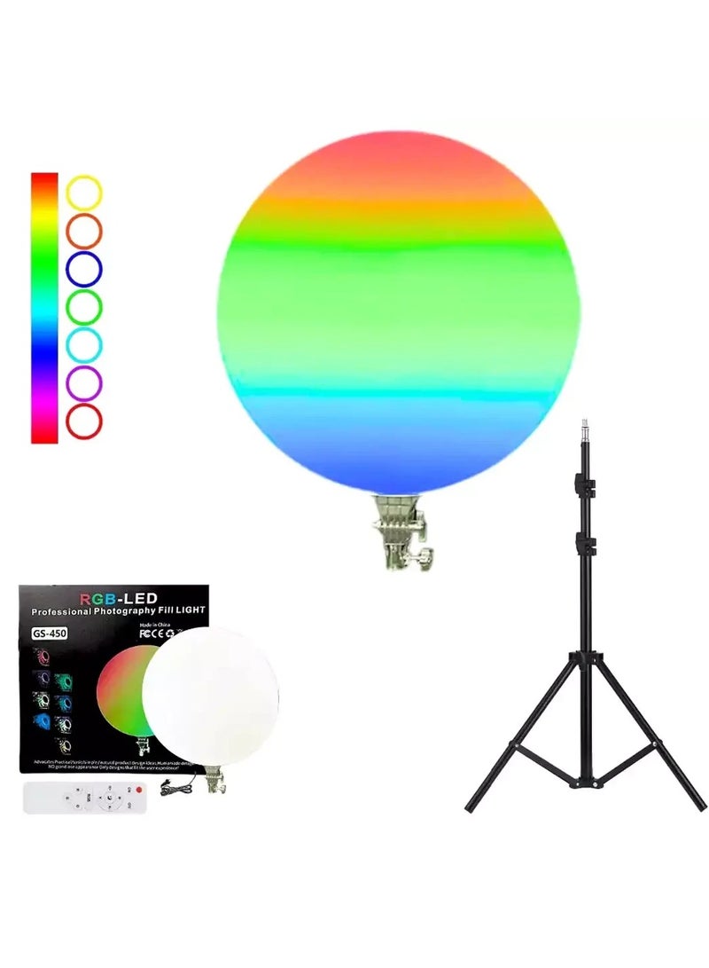 10.5" Dimmable LED Ring Light with Adjustable Stand, 360° Phone Holder, USB Power, 3 Lighting Modes, Perfect for Video Recording and Streaming - Image 3