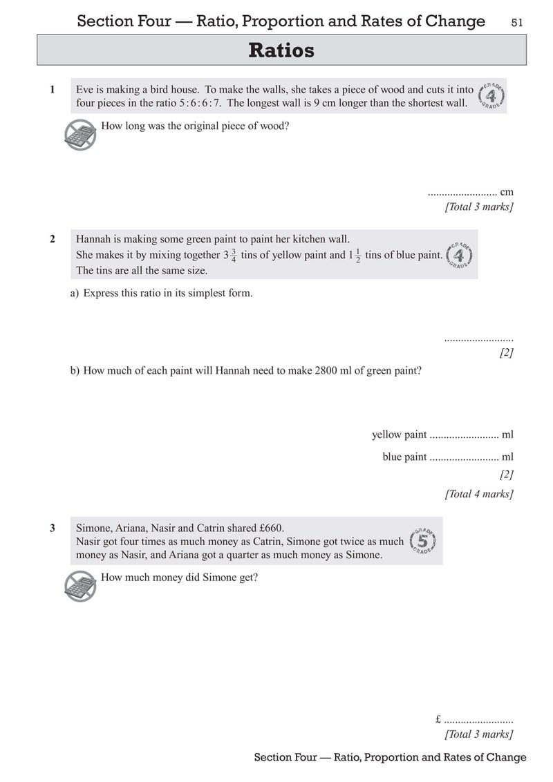 GCSE Maths Exam Practice Workbook: Higher - includes Video Solutions and Answers