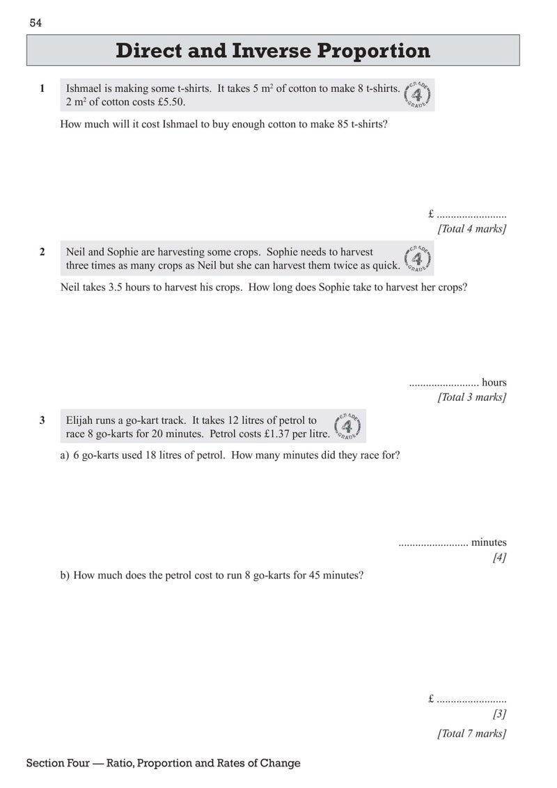 GCSE Maths Exam Practice Workbook: Higher - includes Video Solutions and Answers