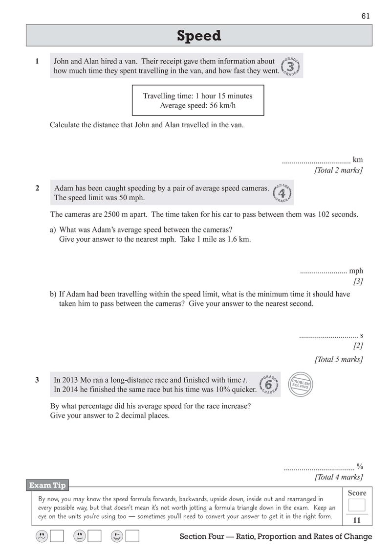 GCSE Maths Exam Practice Workbook: Higher - includes Video Solutions and Answers