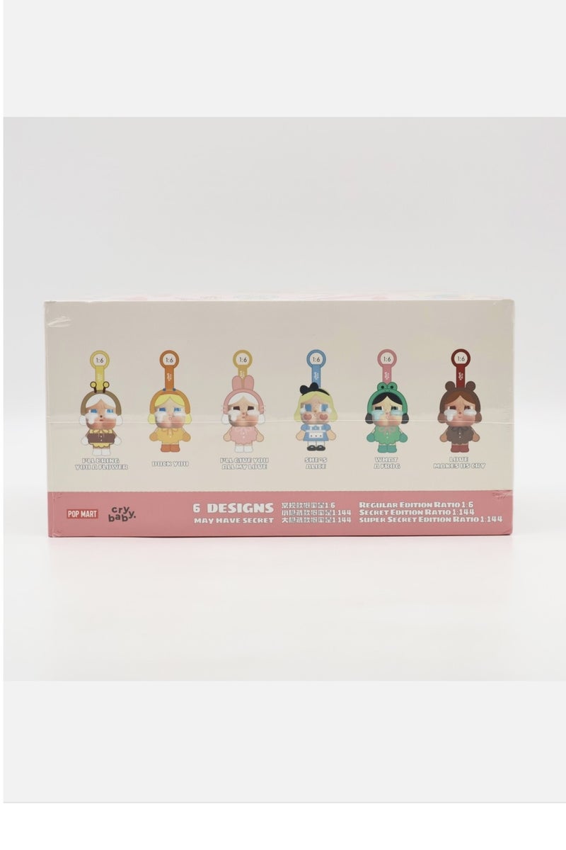POP MART POP MART CRYBABY – Crying Again Series Vinyl Plush Pendant Full set ,6pcs.  - Image 5