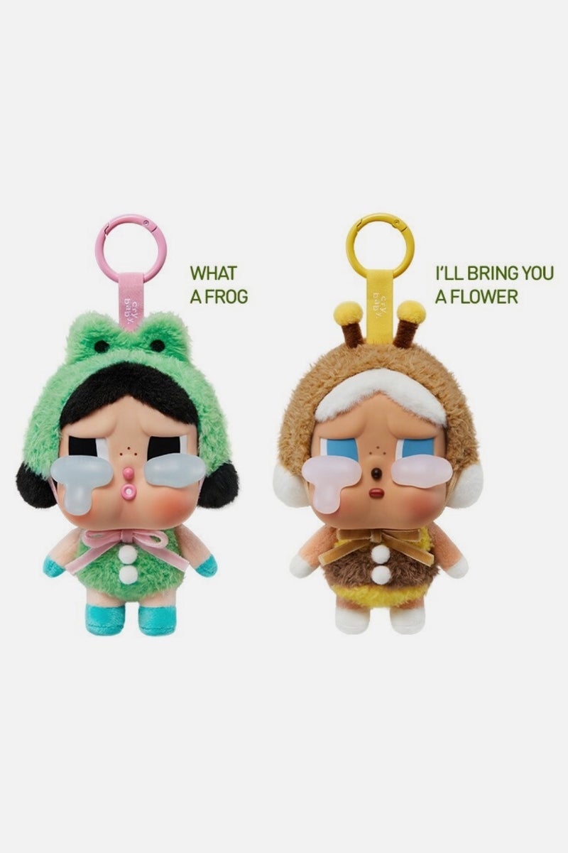 POP MART POP MART CRYBABY – Crying Again Series Vinyl Plush Pendant Full set ,6pcs.  - Image 4