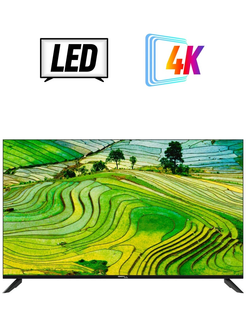 General Max 4K UHD, 50 Inch Smart LED Television, Android13, Dolby Sound  - Image 1