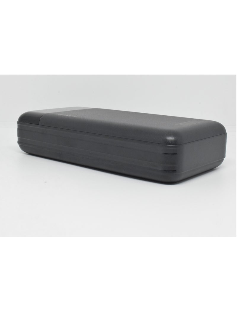 MOXOM - MX-PB46 Power Bank with Built in Cables, 30000 mAh Portable Charger with and LED Display Compatible with iPhone/iPad/Samsung Galaxy and Other Smart Devices - Image 1