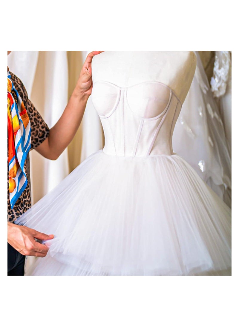 45 Yards 6mm Polyester Boning for Sewing, Low Density Boning for Corsets, 2 Pcs Plastic Sewing Corset Boning for Wedding Party Bridal Gowns Dress  - Image 5