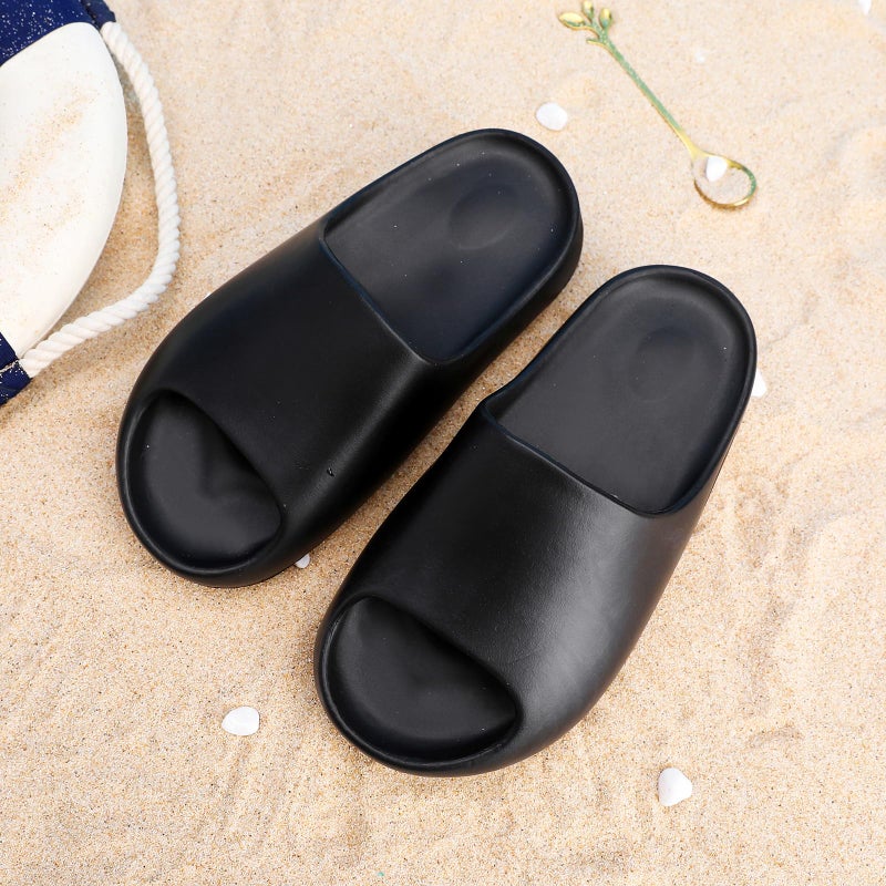 XTJSCBDSH Kids Cloud Slides Boys Girls Pillow Slippers â€“ Slip-On Slide Sandals, Summer Beach Pool Shoes, Indoor and Outdoor - Image 3