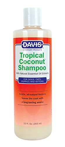 Davis Tropical Coconut Pet Shampoo 12 oz