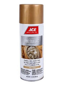 ACE Quick Drying Metallic Spray Paint Gold 326 g I11655B00 