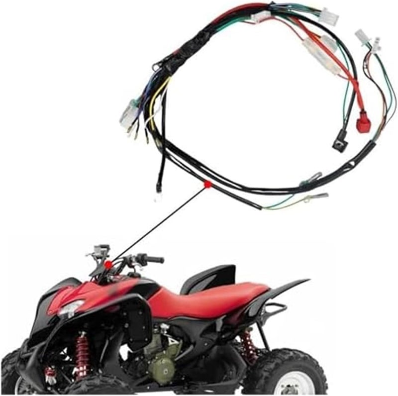 Vuzmode Universal Motorcycle Ignition Coil Wiring Harness - Image 5