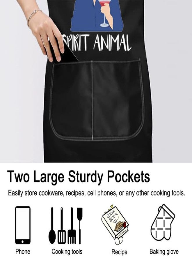 PXTIDY Ina Apron Cooking Show Fans Gift Store Bought Is Fine Housewarming Cooking Kitchen Apron (InaGartenspirit animal) - Image 5