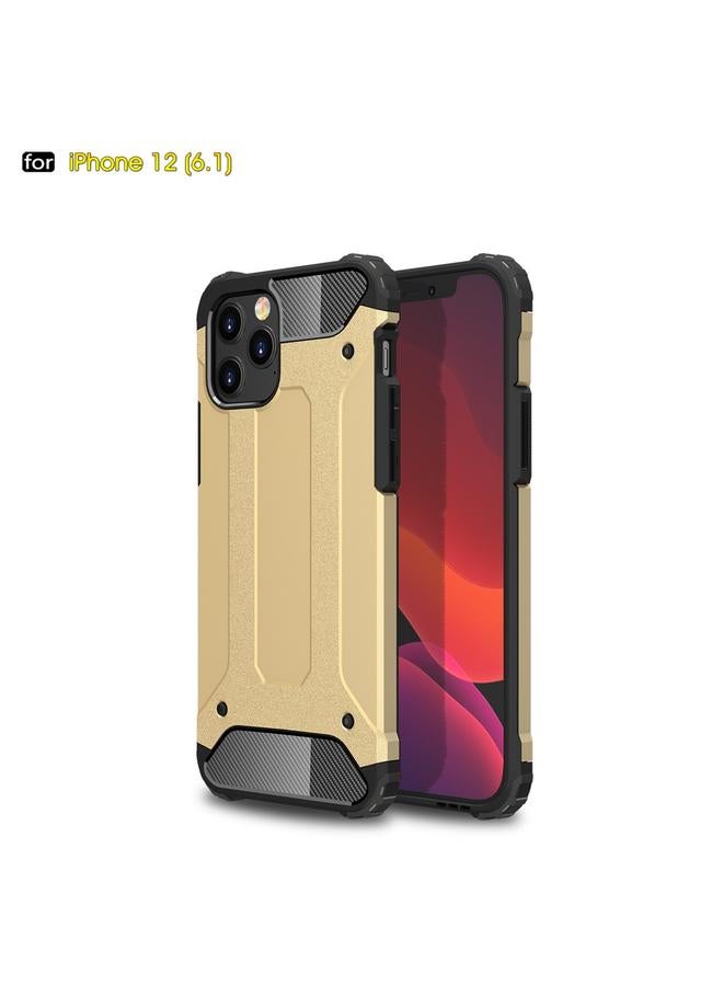 زبون جراب لهاتف iPhone 12 / 12 Pro جراب Magic Armor TPU + PC المركب - Image 1