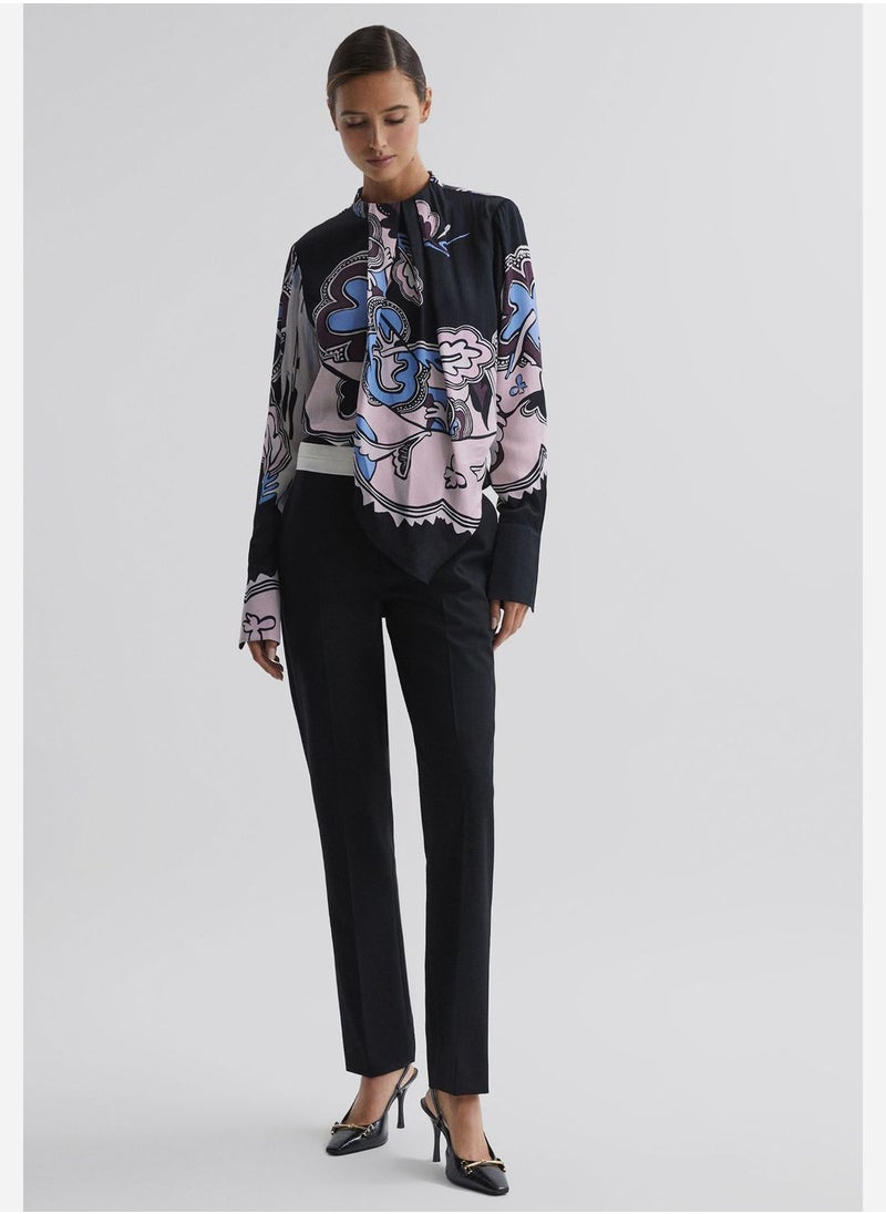 REISS Floral Printed Top  - Image 4
