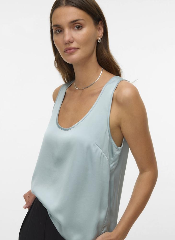 VERO MODA AWVINJA SL O-NECK TOP - Image 1