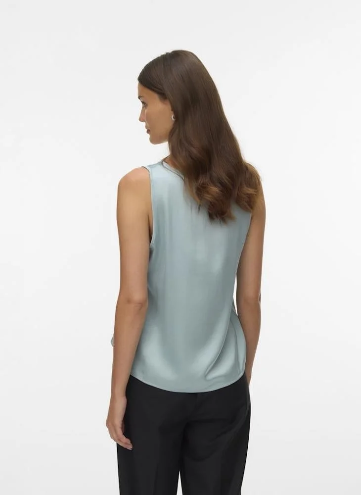 VERO MODA AWVINJA SL O-NECK TOP