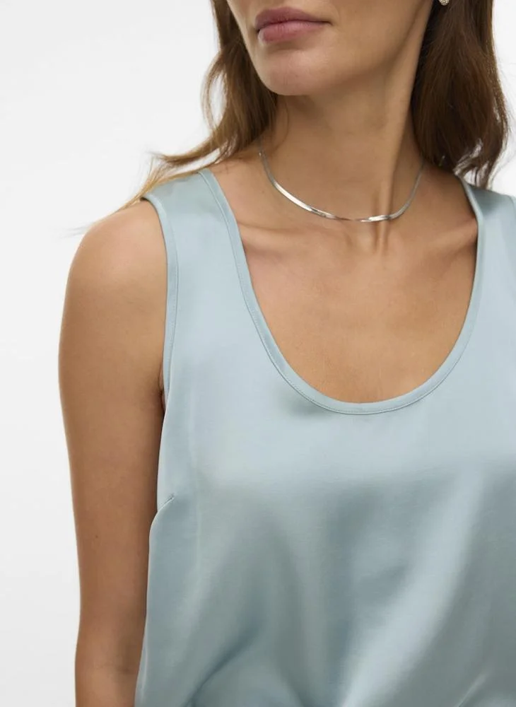 VERO MODA AWVINJA SL O-NECK TOP