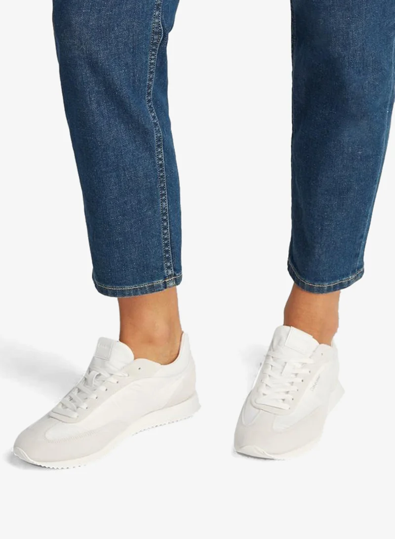 CALVIN KLEIN LACE UP RUNNER TRAINERS
