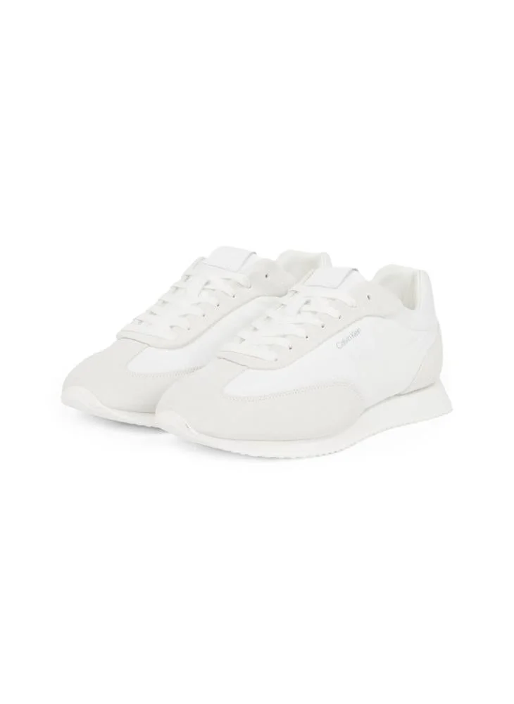 CALVIN KLEIN LACE UP RUNNER TRAINERS