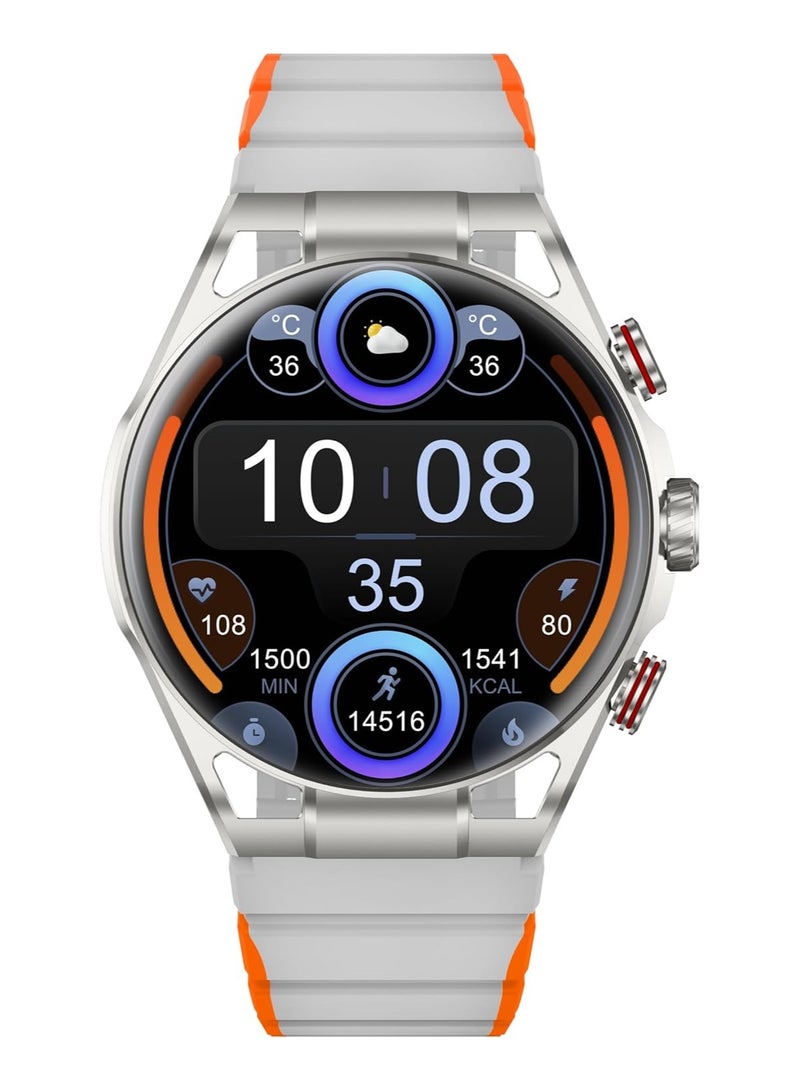 Maxwell Fusion Smart Watch for Men and Women with dual strap - Image 1
