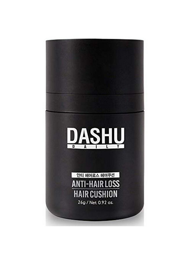Dashu Daily Antihair Loss Hair Cushion L Black .92Oz Thick & Full Looking Hair Safe From Sweating & Raining - Image 1